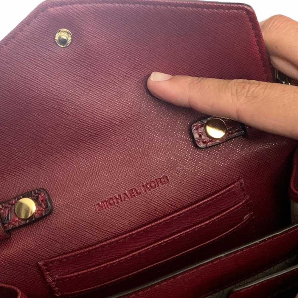 Michael Kors Snakeskin Mini Bag
